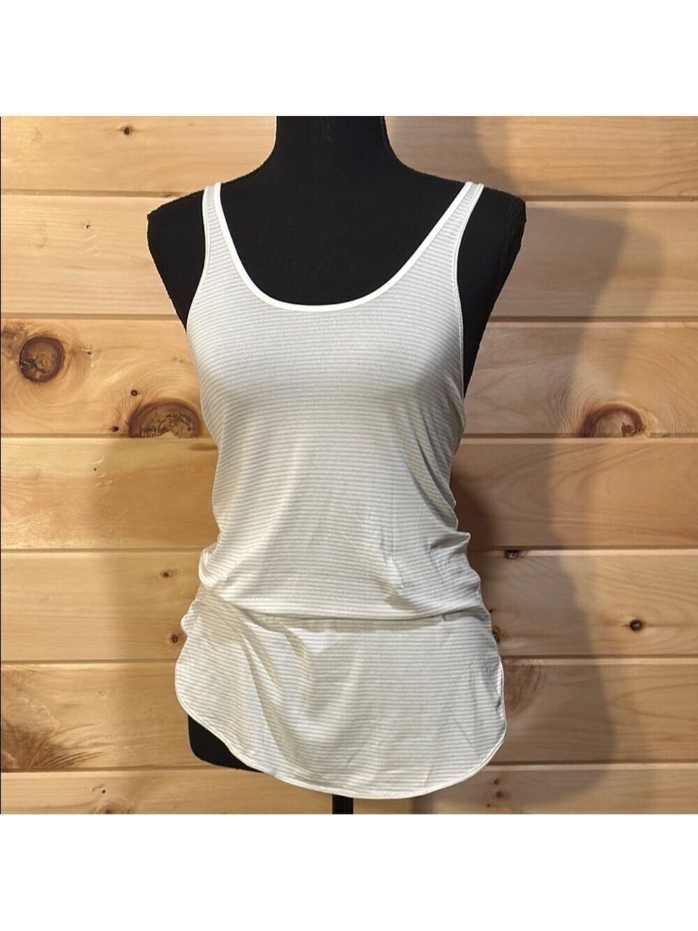 Lululemon Athletica White Tank Top